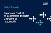 Sector Primario. Impacto del Covid-19 en las empresas del ...