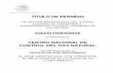 CENTRO NACIONAL DE CONTROL DEL GAS NATURAL