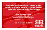 Bogotá-Cundinamarca: cooperación público-privada para la ...