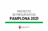 PROYECTO DE PRESUPUESTOS PAMPLONA 2021