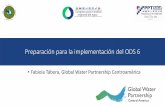 Preparación para la implementación del ODS 6