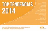 TOP TENDENCIAS COMPRA de Medios Contenido Branding 2014