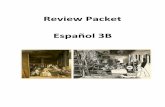 Review Packet Español 3B