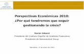 Perspectivas Económicas 2010: ¿P é t d i¿Por qué tendremos ...