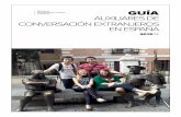 GUÍA AUXILIARES DE CONVERSACIÓN EXTRANJEROS EN ESPAÑA