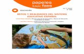 MITOS Y REALIDADES DEL SISTEMA EDUCATIVO ESPAÑOL