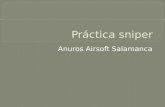 Anuros Airsoft - Sniper training