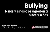 Bullying - Ni±os y ni±as que agreden a ni±os y ni±as