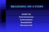 Branding on 4 steps