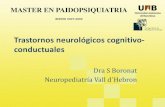Trastornos neurológicos cognitivo-conductuales - Psicología .2007-2009 BIENIO 2007-2009 MASTER