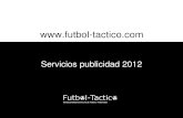 Futbol-Tactico servicios publicidad 2012