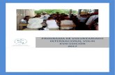 PROGRAMA DE VOLUNTARIADO INTERNACIONAL VOLIN XVIII 2017-04-24¢  Ayuda y seguimiento en tareas escolares