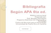 Bibliograf­A Apa (6ta Ed)
