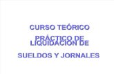 Curso te³rico-prctico de Liquidacion de Sueldos y Jornales