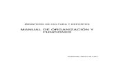 Manual de Organización y Funciones MCD Final 12/12