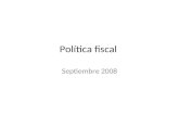 Pol­tica  Fiscal