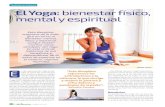 TERAPIAS NATURALES El Yoga: bienestar fأ­sico, mental y ... ... TERAPIAS NATURALES Nآ؛116 JUNIO 20 43